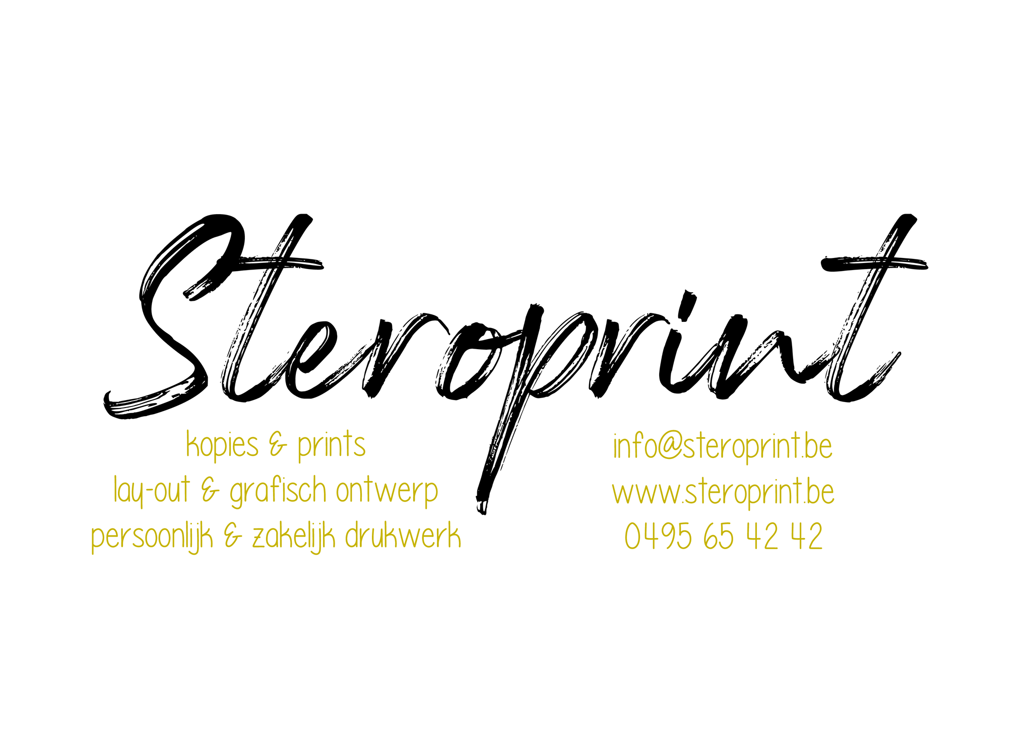 drukkers Genk Steroprint
